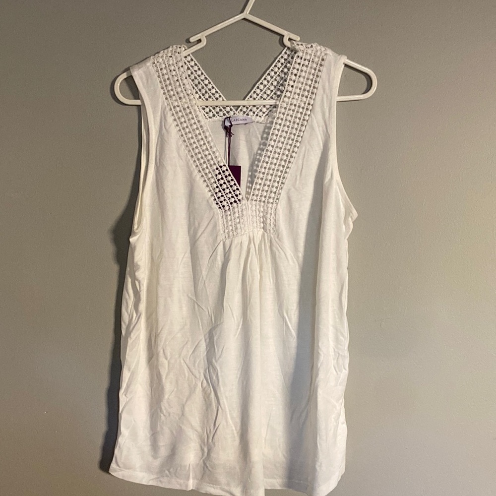 White tank top
